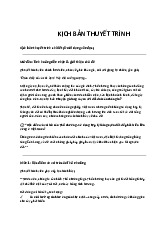 Kịch bản thuyết trình về vai trò của thổ nhưỡng trong nông nghiệp Việt Nam | Môn Khoa học trái đất - Đại học Cần Thơ