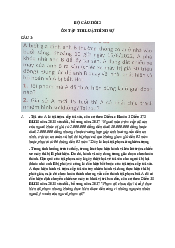 Câu hỏi tình huống Luật Hình Sự - Luật tố tụng dân sự | Học viện Cán bộ Thành phố Hồ Chí Minh
