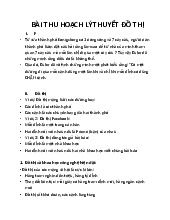 Bài thu hoạch lý thuyết đồ thị môn Toán rời rạc | Đại học Kinh tế Quốc Dân