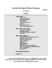 General Principles of Piano Technique | Tài liệu Tiếng Anh