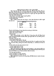 Bài tập môn xác suất thống kê theo định nghĩa cổ điển| Đại học Kinh tế Quốc Dân