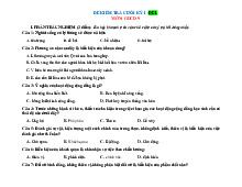 Đề thi học kỳ 1 môn Giáo dục công dân lớp 9 năm học 2024 - 2025 | Bộ sách Kết nối tri thức