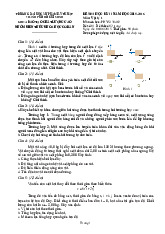 Đề thi học kỳ 2 vật lý 1 | Trường Đại học Sư phạm Kỹ thuật Thành phố Hồ Chí Minh