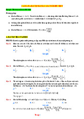 Các Dạng Toán Bài Xác Suất Có Điều Kiện Lớp 12 Giải Chi Tiết