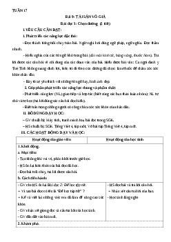 Giáo án Tiếng Việt lớp 4 Tuần 17 | Cánh Diều