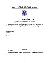 Câu hỏi 6: Hãy nêu quy trình tổ chức cuộc họp và cho biết với vai trò của nhà tổchức chúng ta cần thực hiện các hoạt động gì để hoạt động tổ chức cuộc họp đạt hiệu quả môn Phát triển kĩ năng cá nhân 2 | Trường đại học Mở Hà Nội