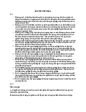 Bài tập chương 1  môn Kinh tế tài nguyên | Học viện Nông nghiệp Việt Nam