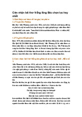 Cảm nhận bài thơ Viếng lăng Bác chọn lọc hay nhất