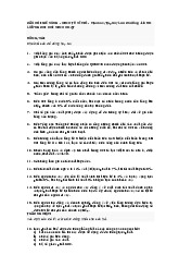 TOP 35 câu trắc nghiệm chương 11 kinh tế vĩ mô | Đại học Kinh tế Thành phố Hồ Chí Minh