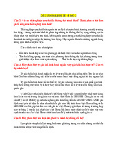 Đề Cương: Phân Tích Thất Nghiệp, Lạm Phát và Tăng Trưởng | Môn Kinh tế vĩ mô - Học viện Quản lý giáo dục