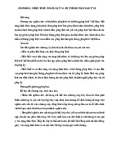 Chương 3. hình thức pháp luật và hệ thống pháp luật Việt Nam môn Luật Việt Nam Trường Đại học Luật, Đại học Huế