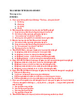 Đề cương môn Tư tưởng Hồ chí minh - Trường Đại học lao động -  xã hội