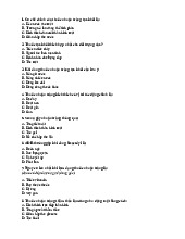 Đề cương trăc nghiệm môn dược lý -Trường Đại học y khoa Phạm Ngọc Thạch