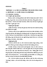 Tổng hợp kiến thức môn Triết học mác - lênin (dành cho bậc đại học hệ không chuyên lý luận chính trị)| Trường Đại học Sư Phạm Hà Nội