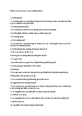 Câu hỏi ôn tập môn Hệ thống thông tin | Trường đại học kinh doanh và công nghệ Hà Nội