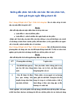 Soạn bài Viết bài văn nghị luận phân tích một tác phẩm văn học | SGK Ngữ Văn 9 Chân trời sáng tạo (Tập 1)
