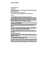 CU ỘC ĐỜI VÀ CÔNG LAO NGUYỄN TRÃI - NHÀ VĂN HÓA THẾ KỶ XIV-XV