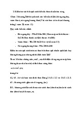Kiểm tra sức bền qui cách kết cấu theo chuẩn tàu sông | Môn Kết cấu bê tông & bê tông cốt thép - Đại học Sư phạm Kỹ thuật Thành phố Hồ Chí Minh