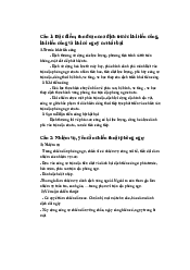 Câu hỏi kiểm tra học phần 4 - Giáo dục quốc phòng và an ninh | Trường đại học Điện Lực