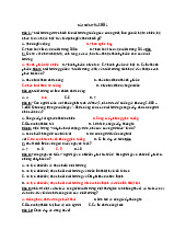 Bài kiểm tra số 1 môn Môi trường và lợi thế cạnh tranh   | Học viện Nông nghiệp Việt Nam