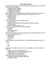Bài tập Thống kê buổi 1 môn Thống kê trong kinh tế và kinh doanh | Trường Đại học Kinh Tế Quốc Dân