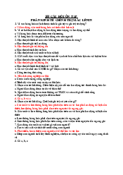 Top 100 câu trắc nghiệm môn Kinh tế chính trị | Đại Học Hà Nội