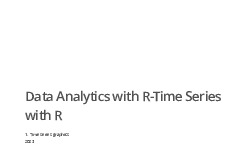 Tài liệu Data Analytics with R-Time Serieswith R | Cấu trúc dữ liệu và giải thuật