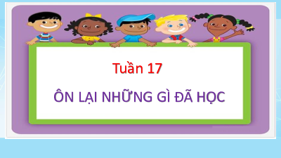 Bài giảng điện tử môn Toán 4 | T2.50. Em ôn lại những gì đã học | Cánh diều