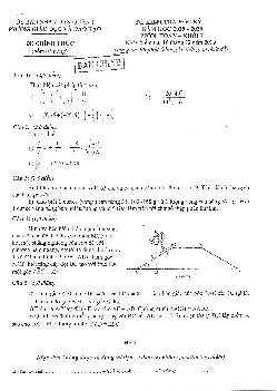 Đề thi học kỳ 1 Toán 7 năm 2019 – 2020 phòng GD&ĐT Quận 1 – TP HCM
