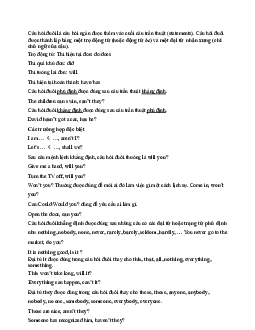 Lý thuyết và bài tập về câu hỏi đuôi