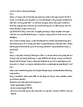 Bài tập tình huống Xử lý nghiệp vụ hải quan môn Môi trường hàng hải | Đại học Công nghệ Giao thông vận tải