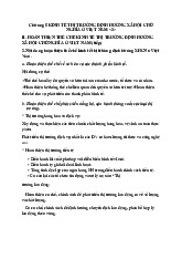 Chương 5 Kinh Tế Thị Trường Định Hướng Xã Hội Chủ Nghĩa Ở Việt Nam 3 môn Kinh tế chính trị  Mác - Lênin  | Học viện Nông nghiệp Việt Nam