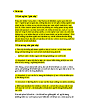 nội dung giai cấp và đấu tranh giai cấp