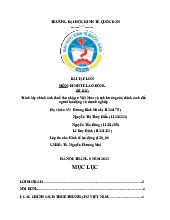 Tiểu luận Phân tích thuế thu nhập và ảnh hưởng đến doanh nghiệp, người lao động môn Kinh tế lao động | Đại học kinh tế Quốc dân