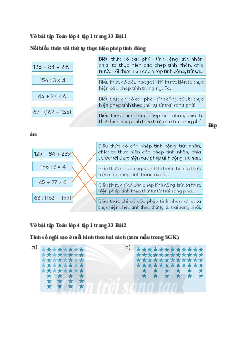 Vở bài tập Toán lớp 4 trang 33 Bài 9: Ôn tập biểu thức số Chân trời sáng tạo