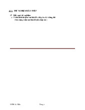 Đề cương môn thí nghiệm sức bền vật liệu- Trường Đại học bách khoa - Đại học đà nẵng.