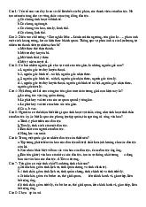 Câu hỏi ôn tập LSĐ/ Trường đại học Nguyễn Tất Thành