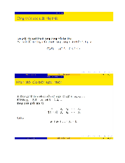 Công thức giải bài tập môn Thống kê xã hội học | Đại học Sư phạm Hà Nội