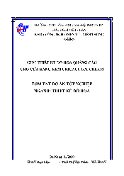 Đồ án tốt nghiệp môn thiết kế đồ họa | Trường công nghệ thông tin