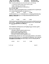 Đề thi kết thúc môn Vật lý đại cương 2  | Đại học Bách Khoa Hà Nội