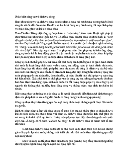Tài liệu phân biệt công vụ và dịch vụ công của môn Luật học | Đại học nội vụ Hà Nội