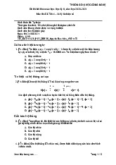 Đề thi Xử lý tín hiệu số đề số 12 kỳ 2 năm học 2020-2021 | Trường Đại học Công nghệ, Đại học Quốc gia Hà Nội