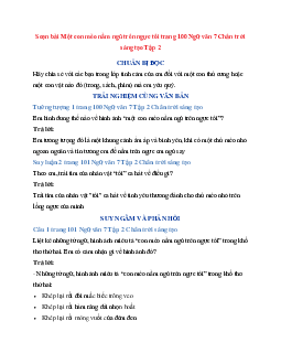 Soạn bài Một con mèo nằm ngủ trên ngực tôi trang 100 | Ngữ Văn 7 Chân Trời Sáng Tạo tập 2