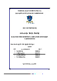 Đề tài: Phân tích định tinh và định lượng đường khử và đường tống - Đại học Nguyễn Tất Thanh