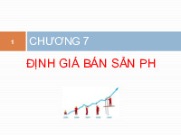 Chương 6: Định giá sản phẩm PH | Bài giảng môn kế toán quản trị | Đại học Bách khoa hà nội