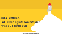 Giáo án điện tử Âm nhạc 1 Chủ đề 4 Tiết 14 Kết nối tri thức: Trống con