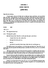 Tổng hợp bài tập chương 4: Chuỗi tiền tệ | Trường Đại học Quy Nhơn