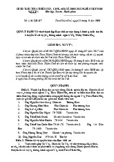 Quyết định thành lập Ban chỉ đạo Xây dựng chính quyền điện tử, Chuyển đổi số và y tế thông minh ngành Y tế Thừa Thiên Huế |Học viện Hành chính Quốc gia