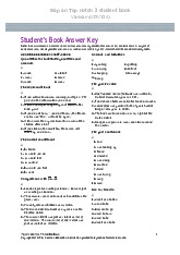 Đáp án Top Notch 3 (VOV134) - Student Book Answer Key