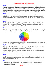 Các Dạng Bài Toán Về Xác Suất Ôn Thi Vào 10 Giải Chi Tiết